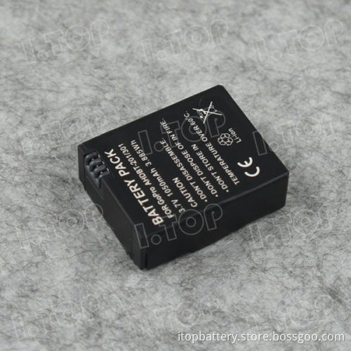 1050mAh Rechargeable Camera Battery AHDBT-301 For Gopro Hero 3